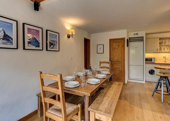 Apartment Chamouny, Alpes Agency, Chamonix, Sleeps 8 Apartamento